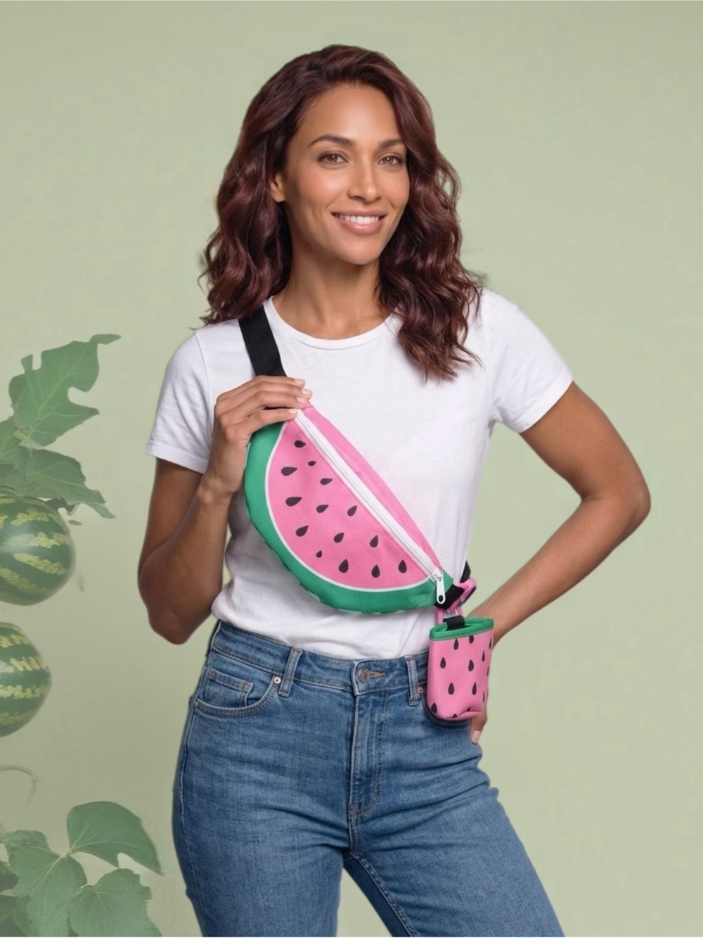 🍉Watermelon Crossbody Belt Bag with Pouch